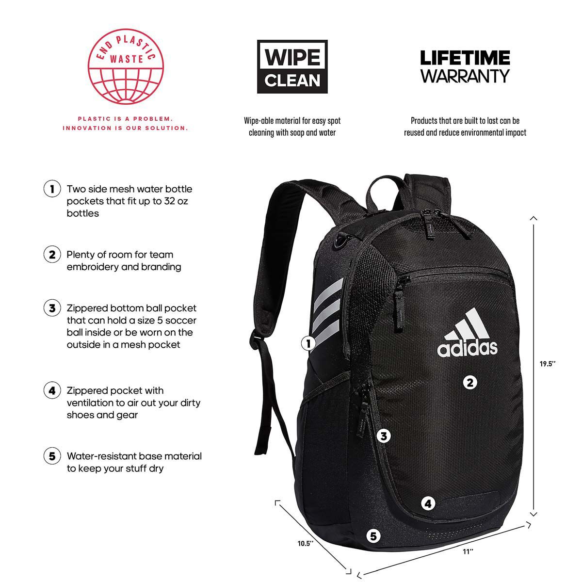 adidas Adidas Stadium 3 Backpack