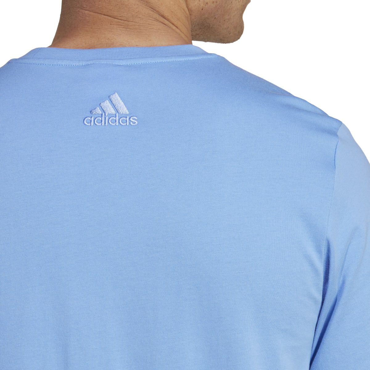 adidas Men's Essentials Single Jersey Big Logo Tee