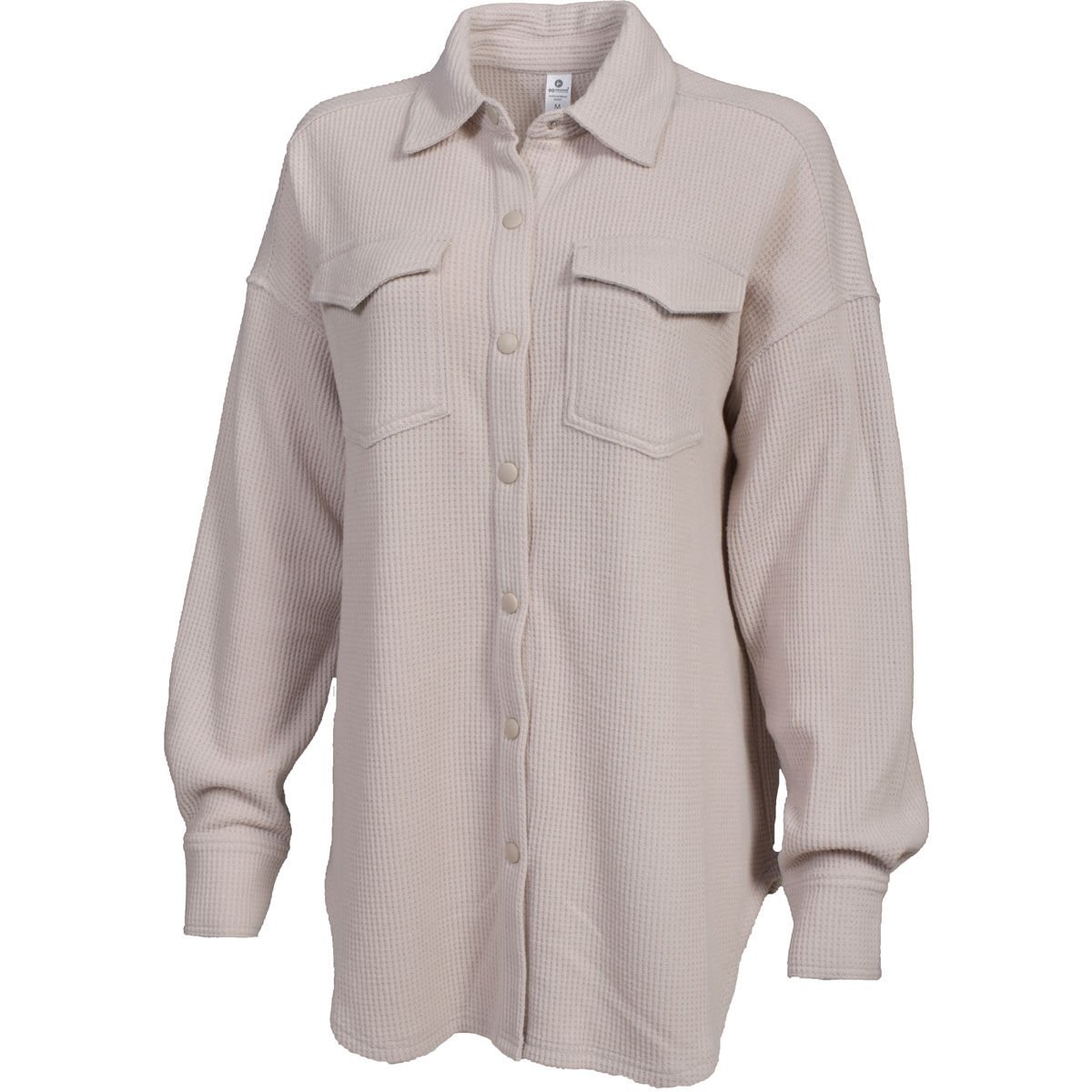 90 Degree Women's Brushed Waffle Shacket