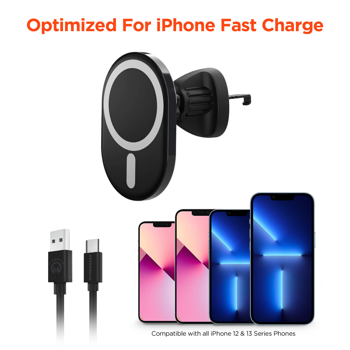 Hypergear MagVent Magnetic Wireless Charging Mount