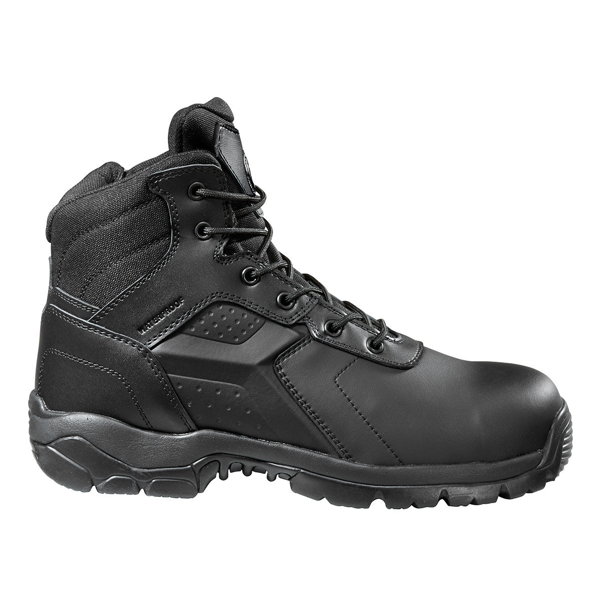 BD Protective Equipment Men's 6" Waterproof Side Zip Tactical Boot Composite Safety Toe
