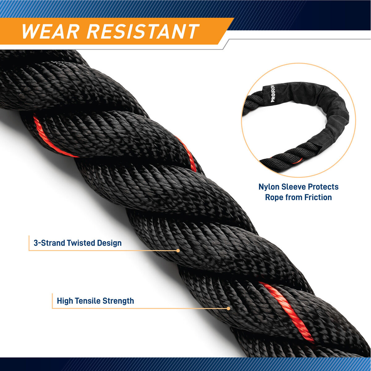Proiron Battle Rope 9m (30ft)