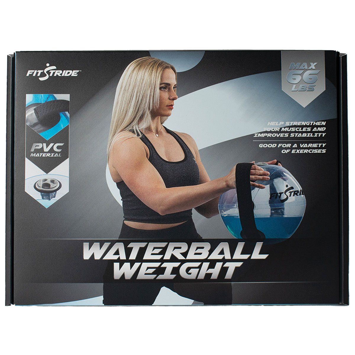 Fitstride 66lb Max Water-Ball Training Bag