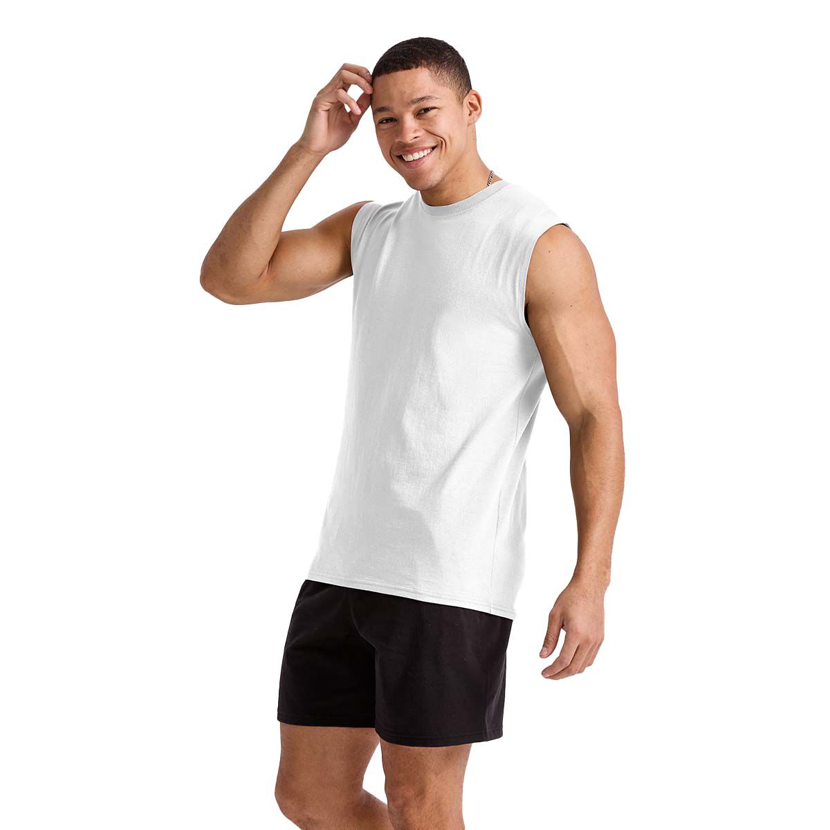 Hanes Men's Essential Cotton Muscle