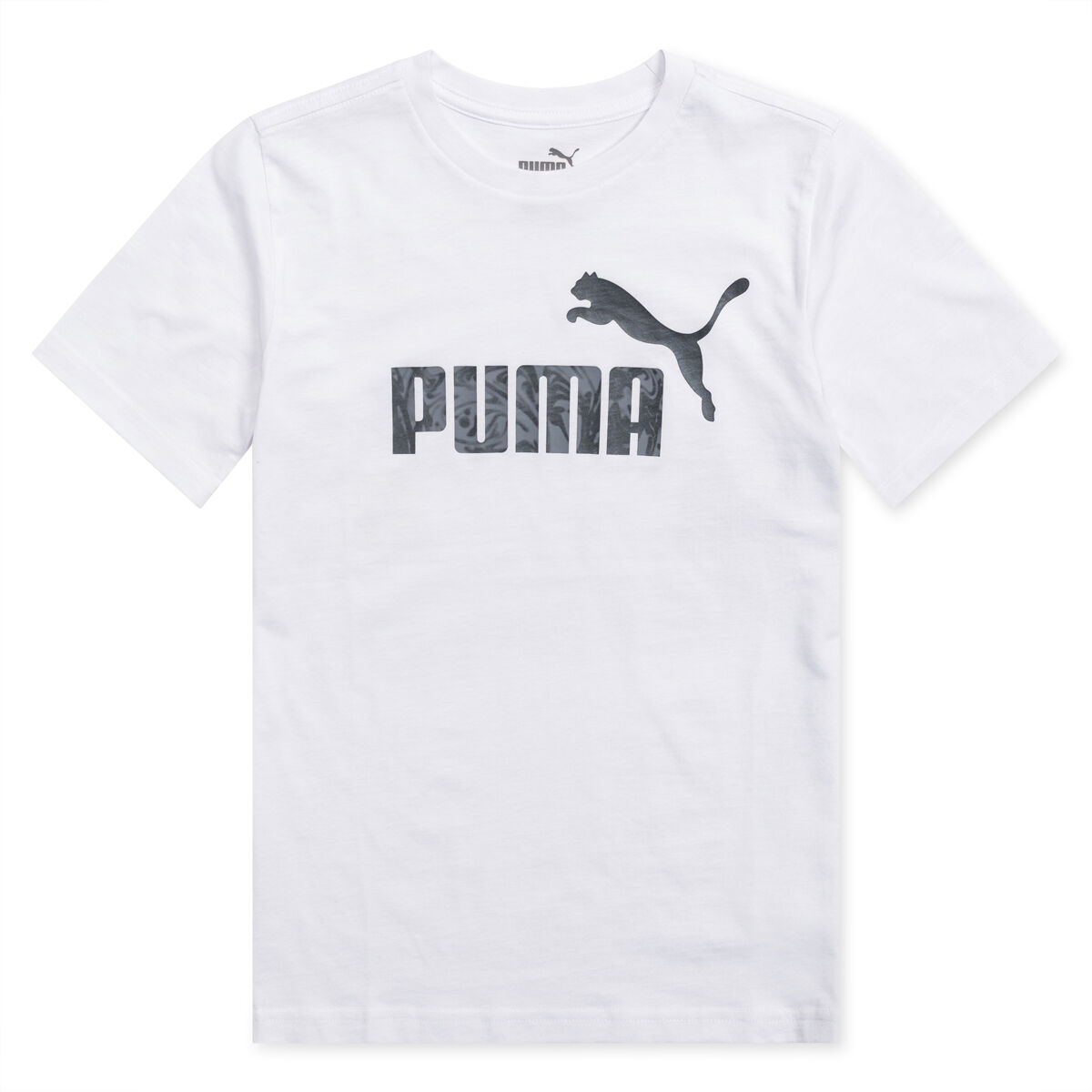 Puma Boys' Short Sleeve Logo Tee