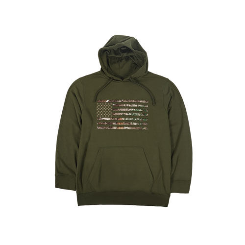 Realtree Men's RealTree Camo Flag Hoodie