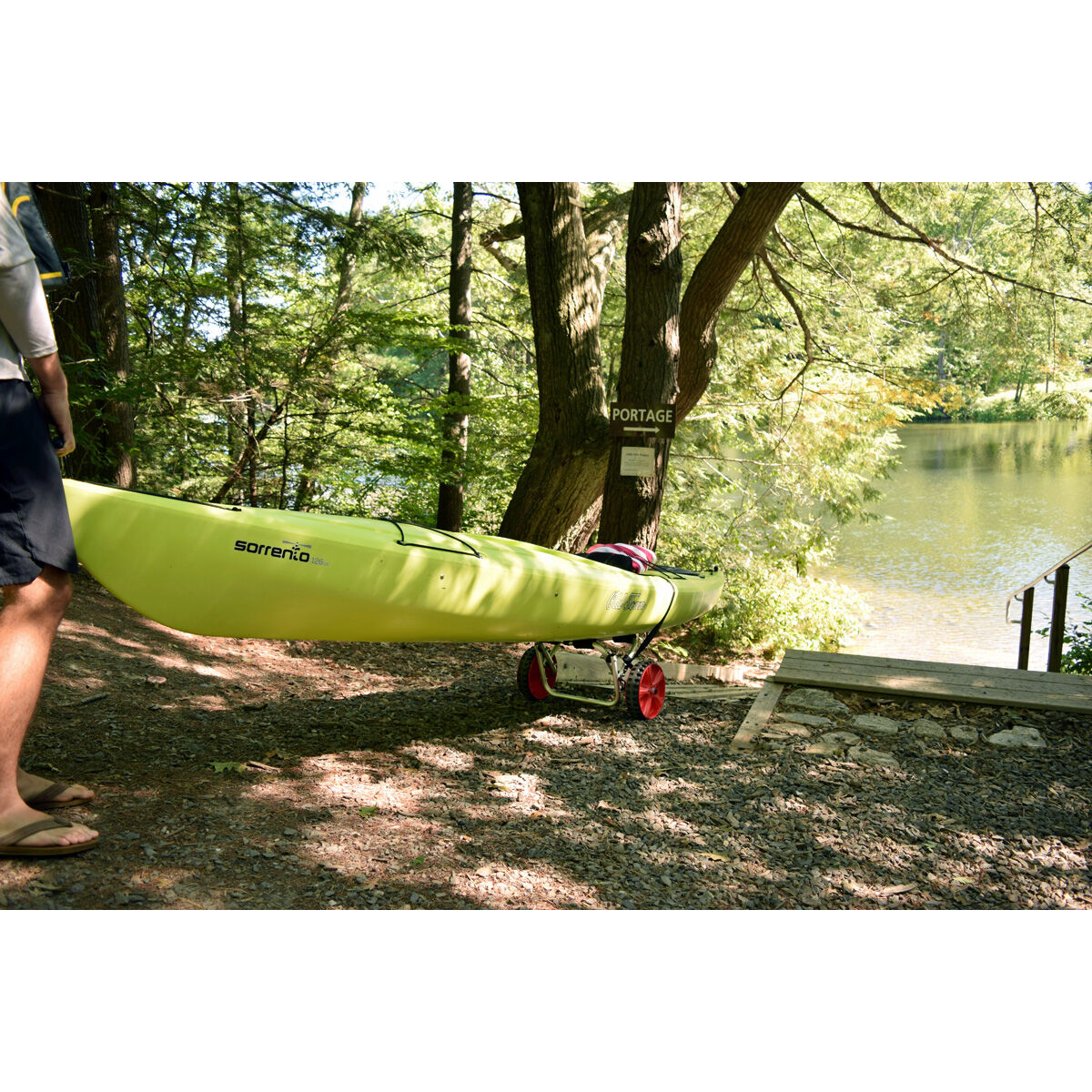 Malone NomadTRX Standard Kayak Cart (with no-flat tires)