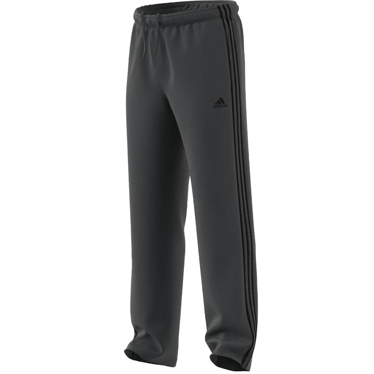 adidas Men's Primegreen Essentials Warm-Up Open Hem 3-Stripes Track Pants