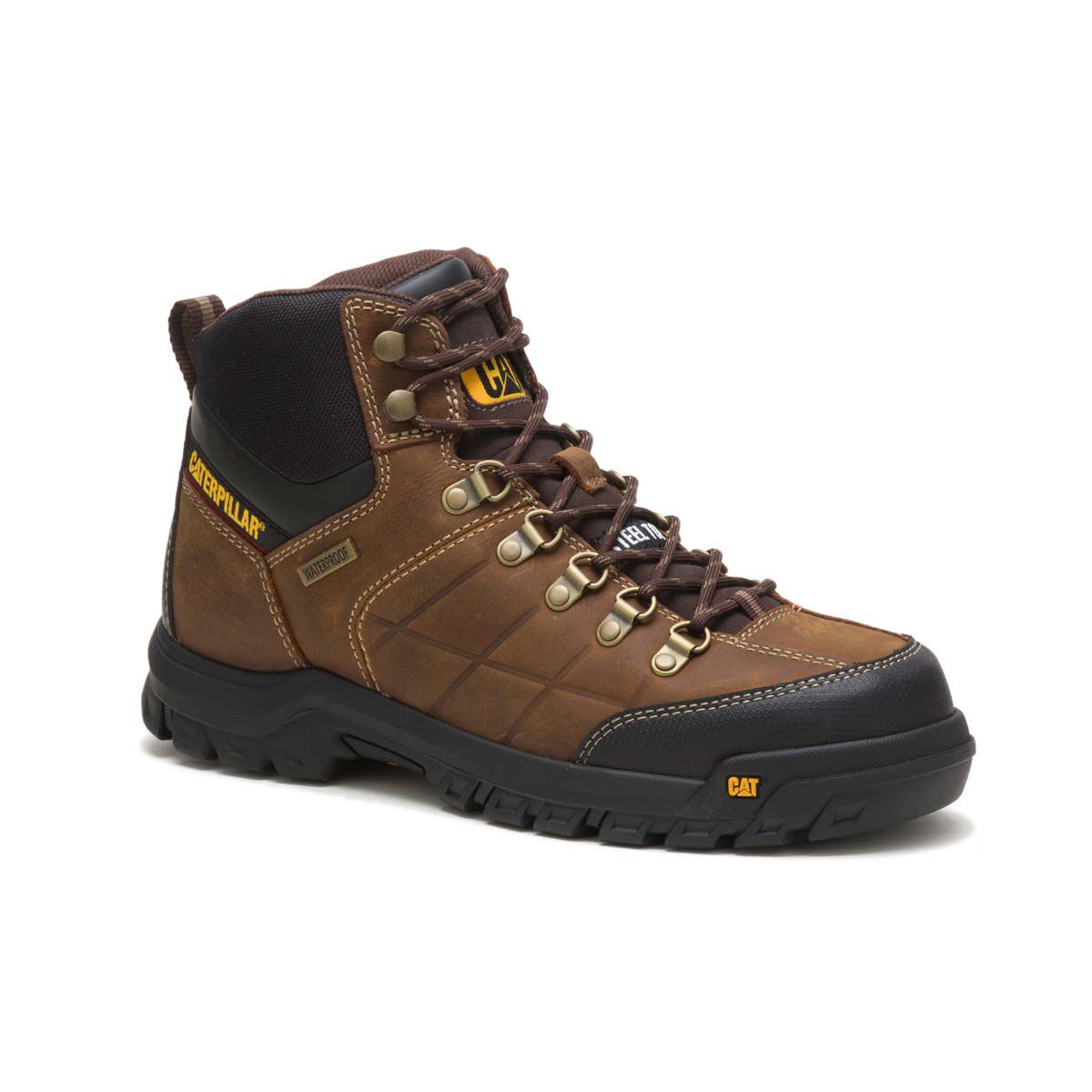 Cat Men's Threshold Waterproof Steel Toe Work Boots