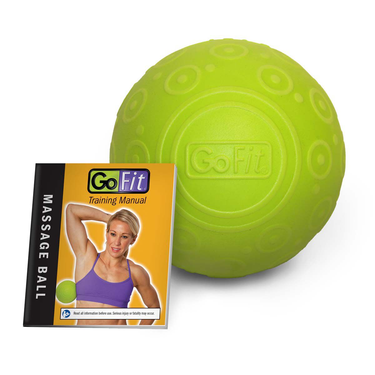 Go Fit 8" Deep Tissue Massage Ball