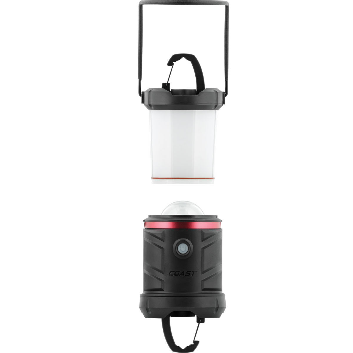 Coast Cutlery Coast EAL22 USB Rechargeable Lantern Red + White Light Modes