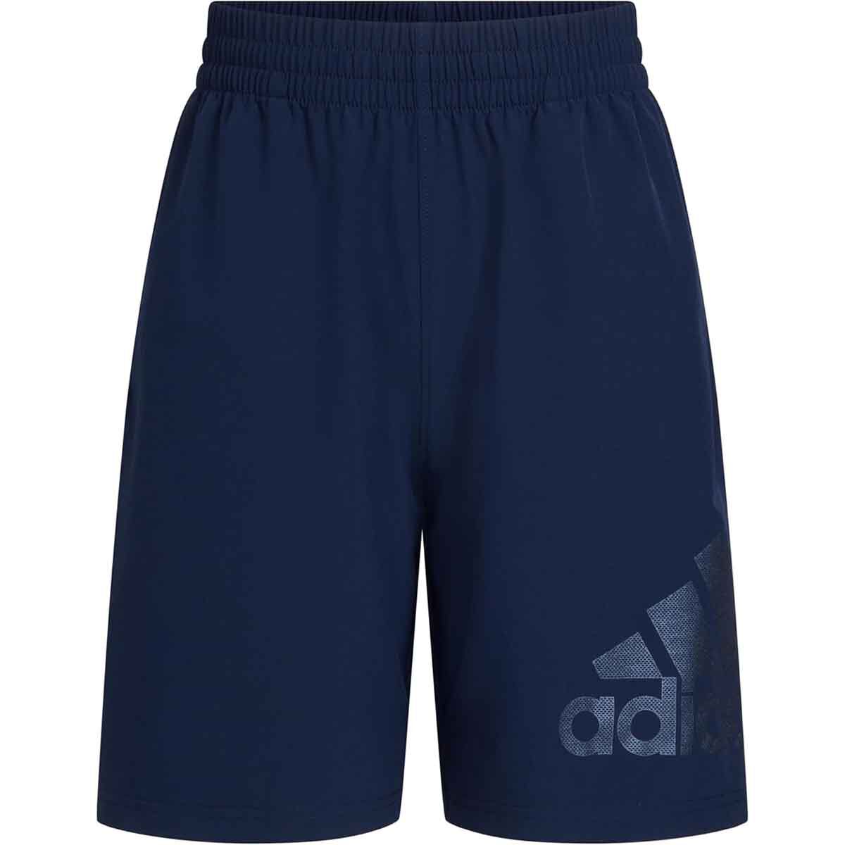 adidas Boy's Woven Big Logo Short
