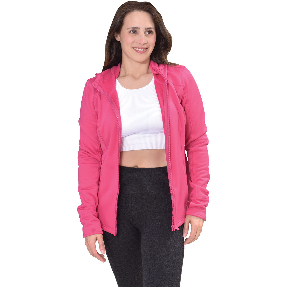 90 Degree Women's Full Zip Scuba Jacket