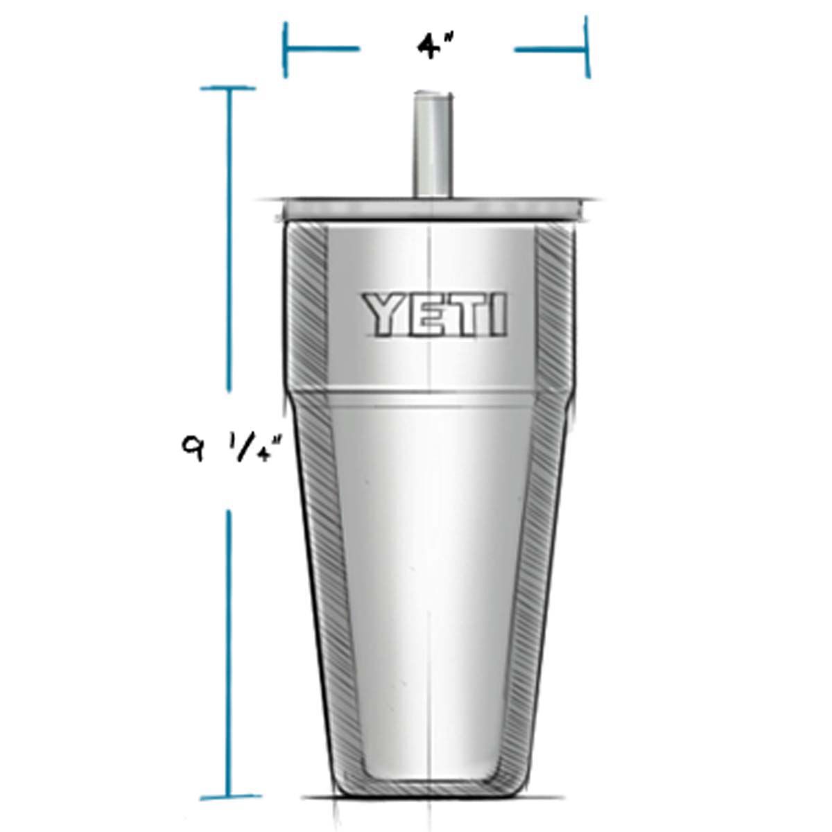 YETI Rambler 26 oz Straw Cup