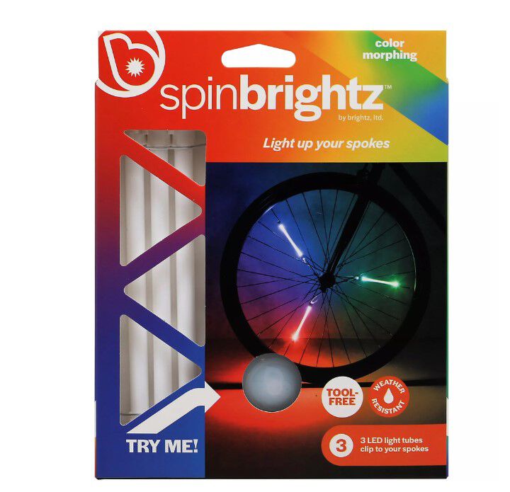 Brightz LED Bicycle Spoke Light Tube Set