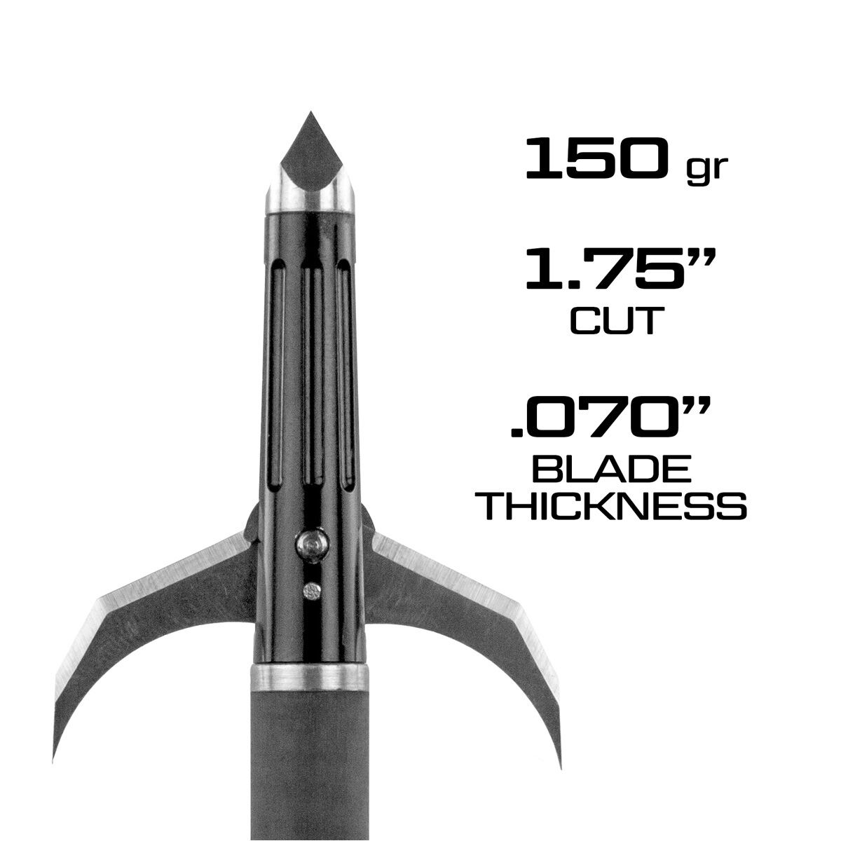 Killer Instinct Killertech 150 Grain Highspeed Crossbow Broadheads 3 Pack