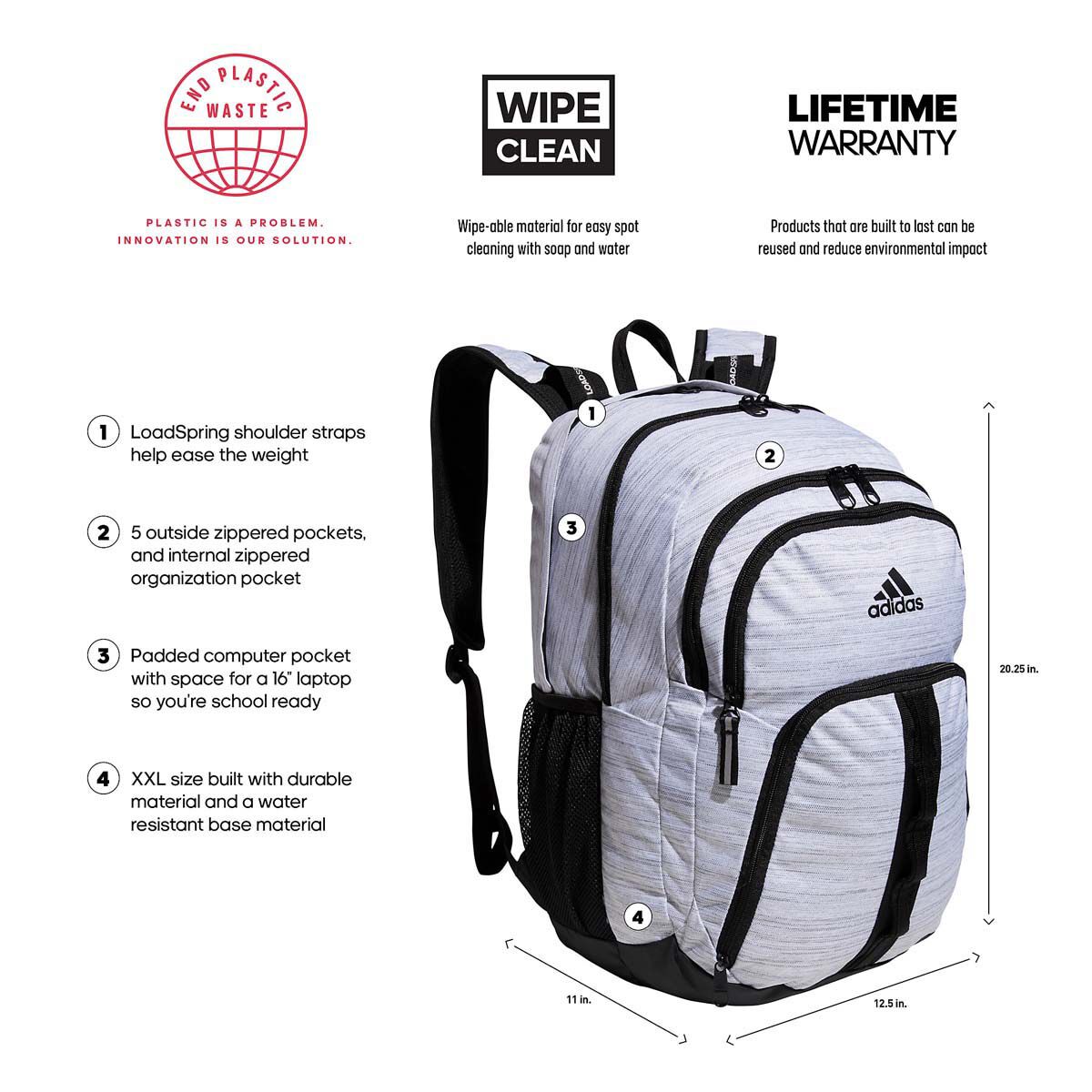 adidas Adidas Prime 6 Backpack
