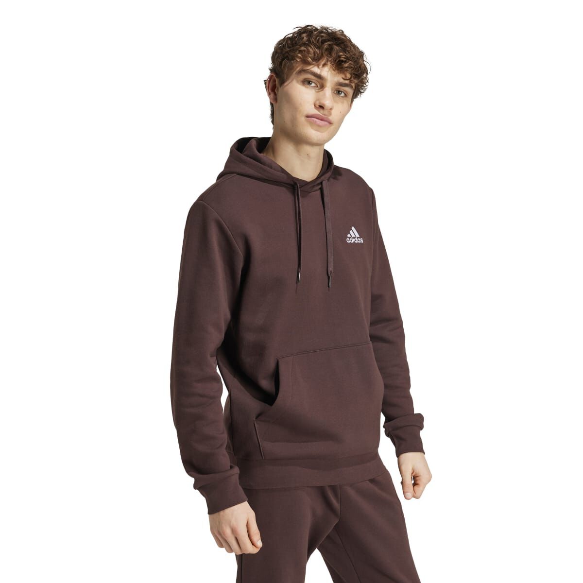 adidas Men's Long Sleeve Feel Cozy Hoodie