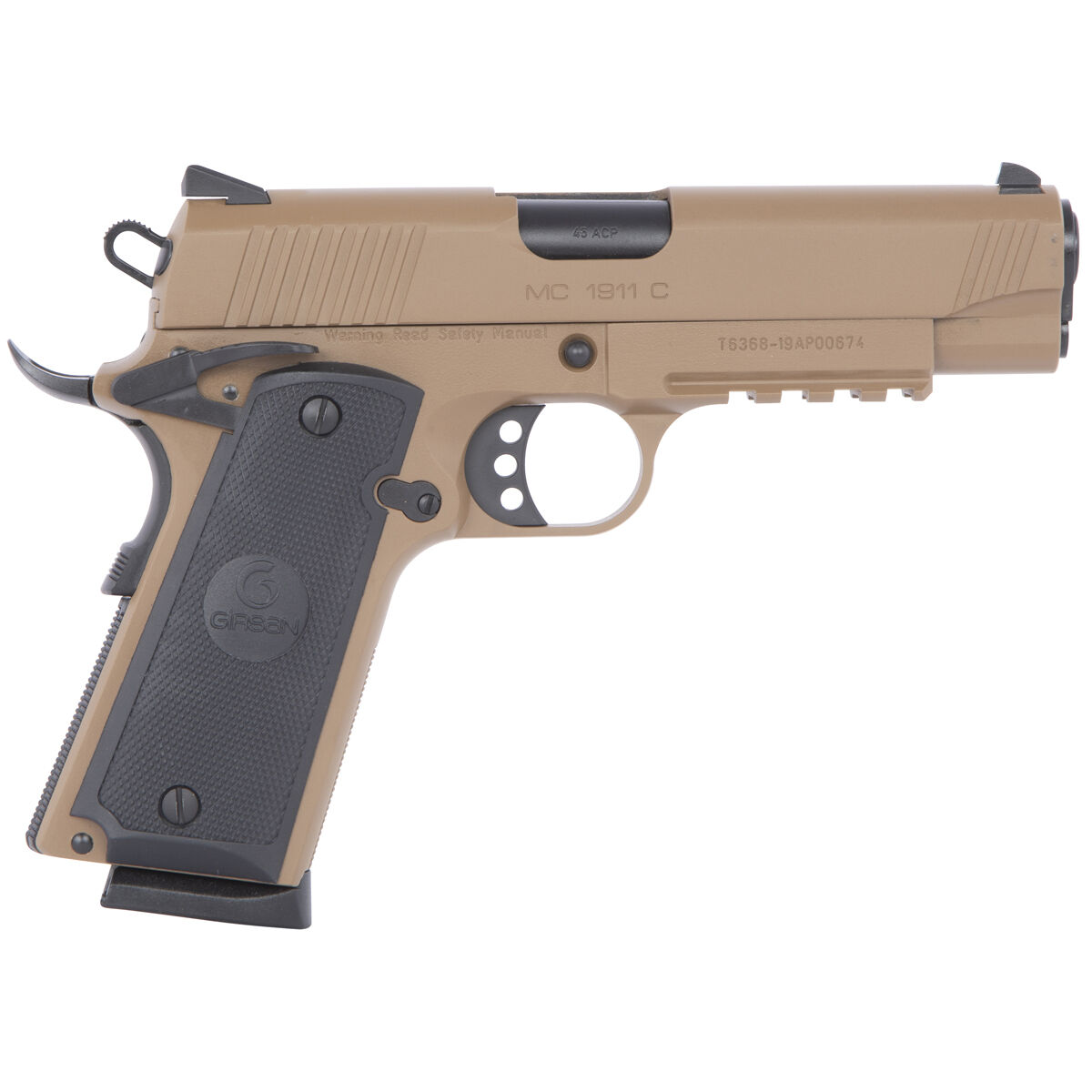 Eaa Corp 390074 MC1911 C 45 ACP Pistol
