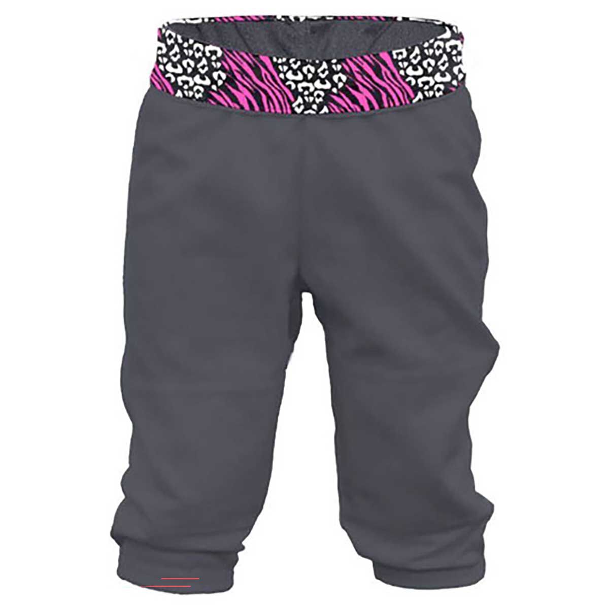 Intensity Girls' Wild Print Waistband Tee Ball Pant