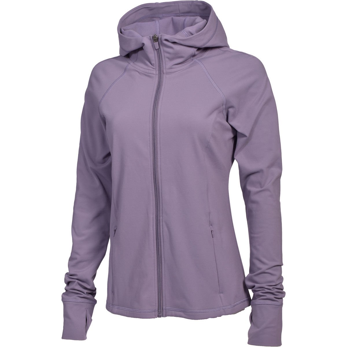 90 Degree Women's Polar Lux FZ Hooded Jacket