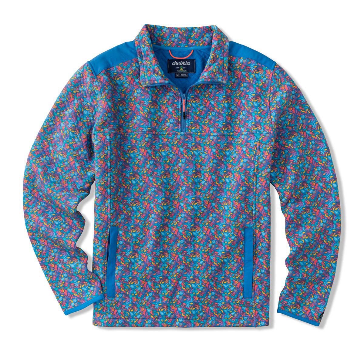 Chubbies Men's Spade (Quilted Quarter-Zip)