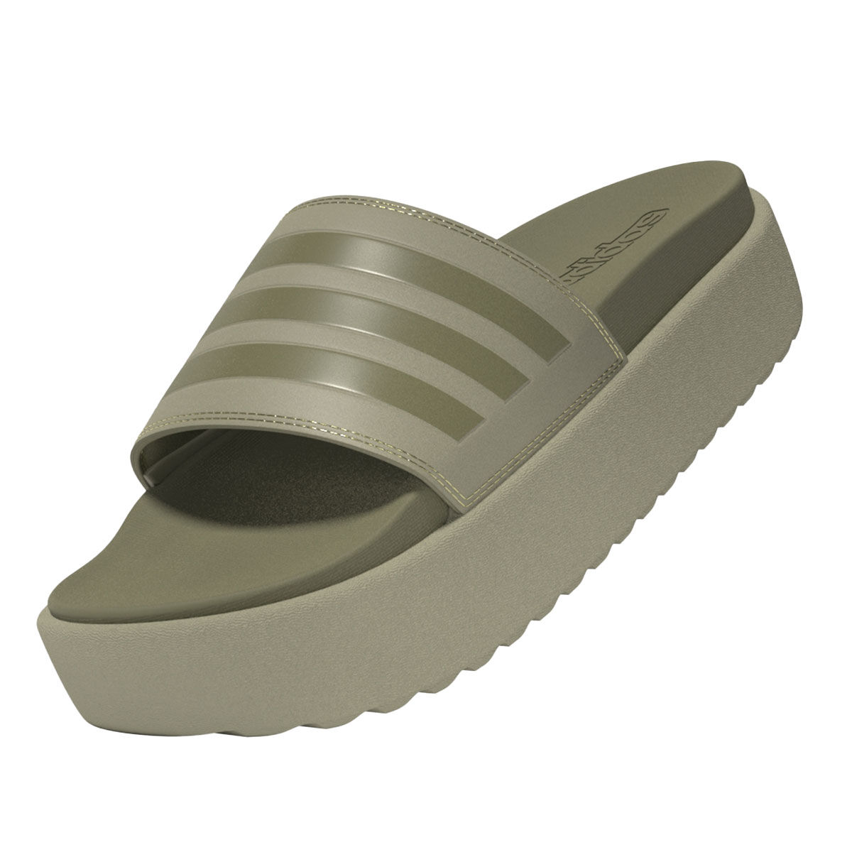adidas Adult Adilette Platform Slides