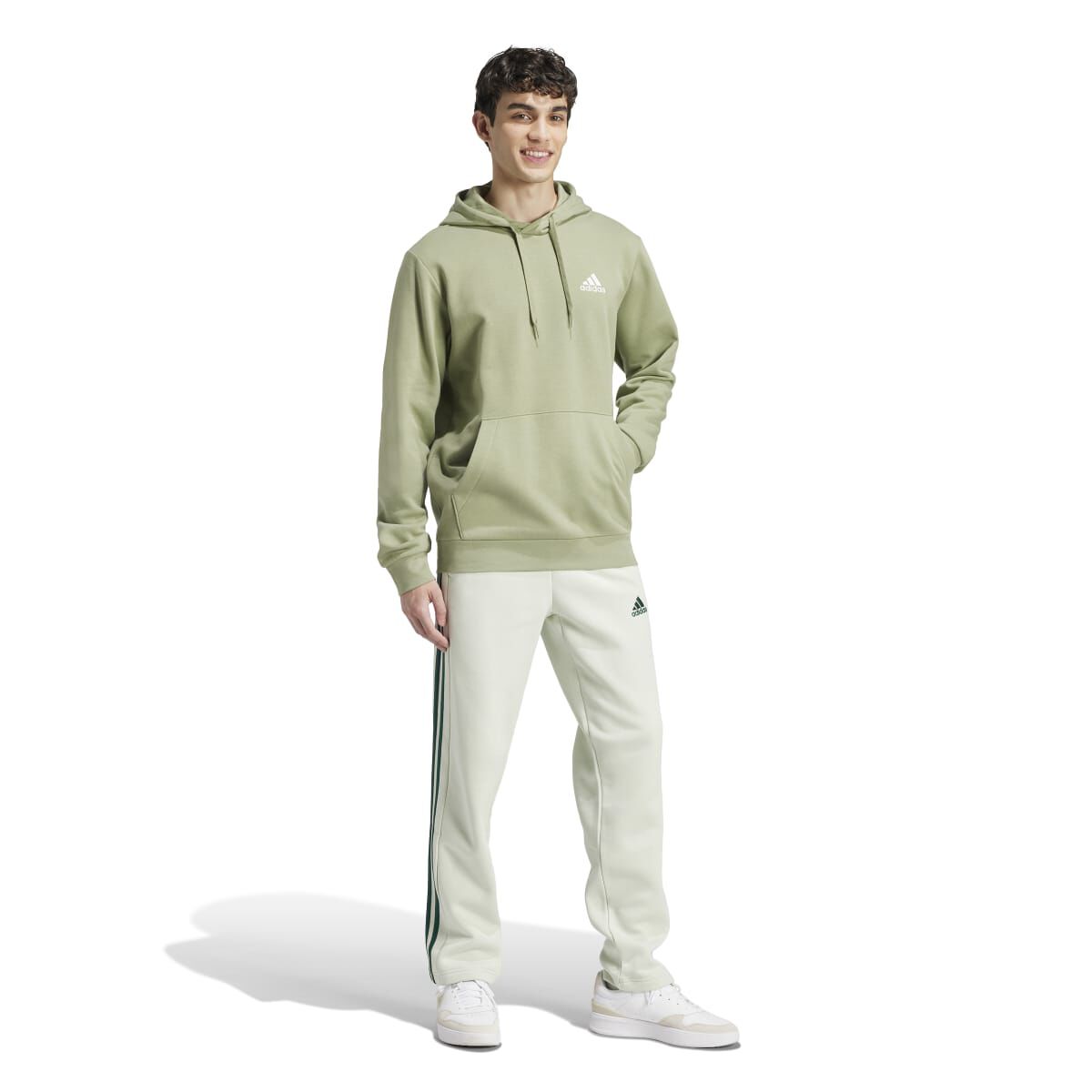adidas Men's Long Sleeve Feel Cozy Hoodie