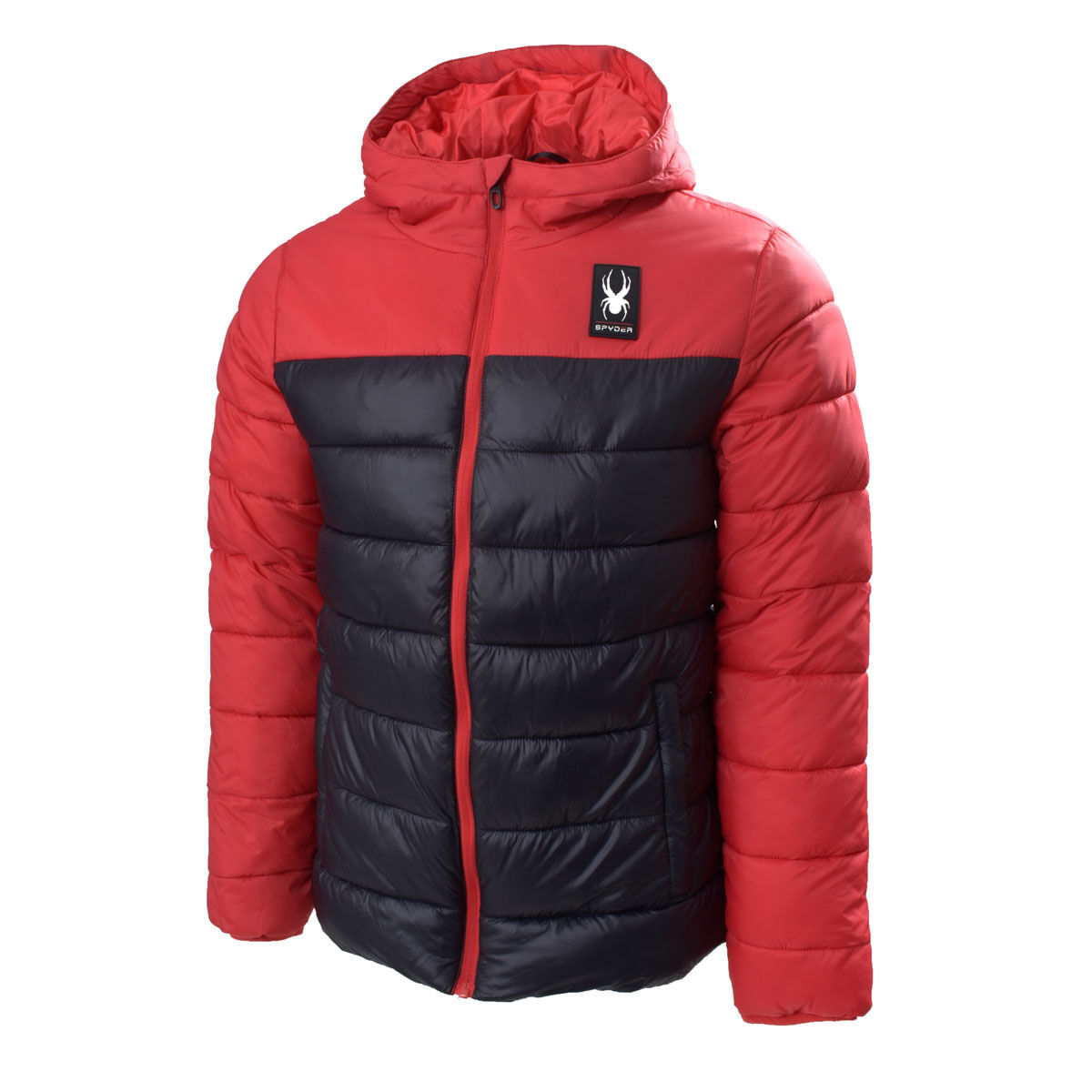 Spyder Men's Color Block Puffer Jacket