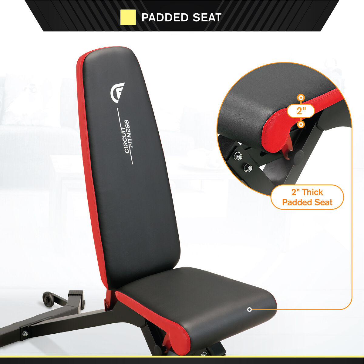Circuit Fitness 5-Position Utility Weight Bench