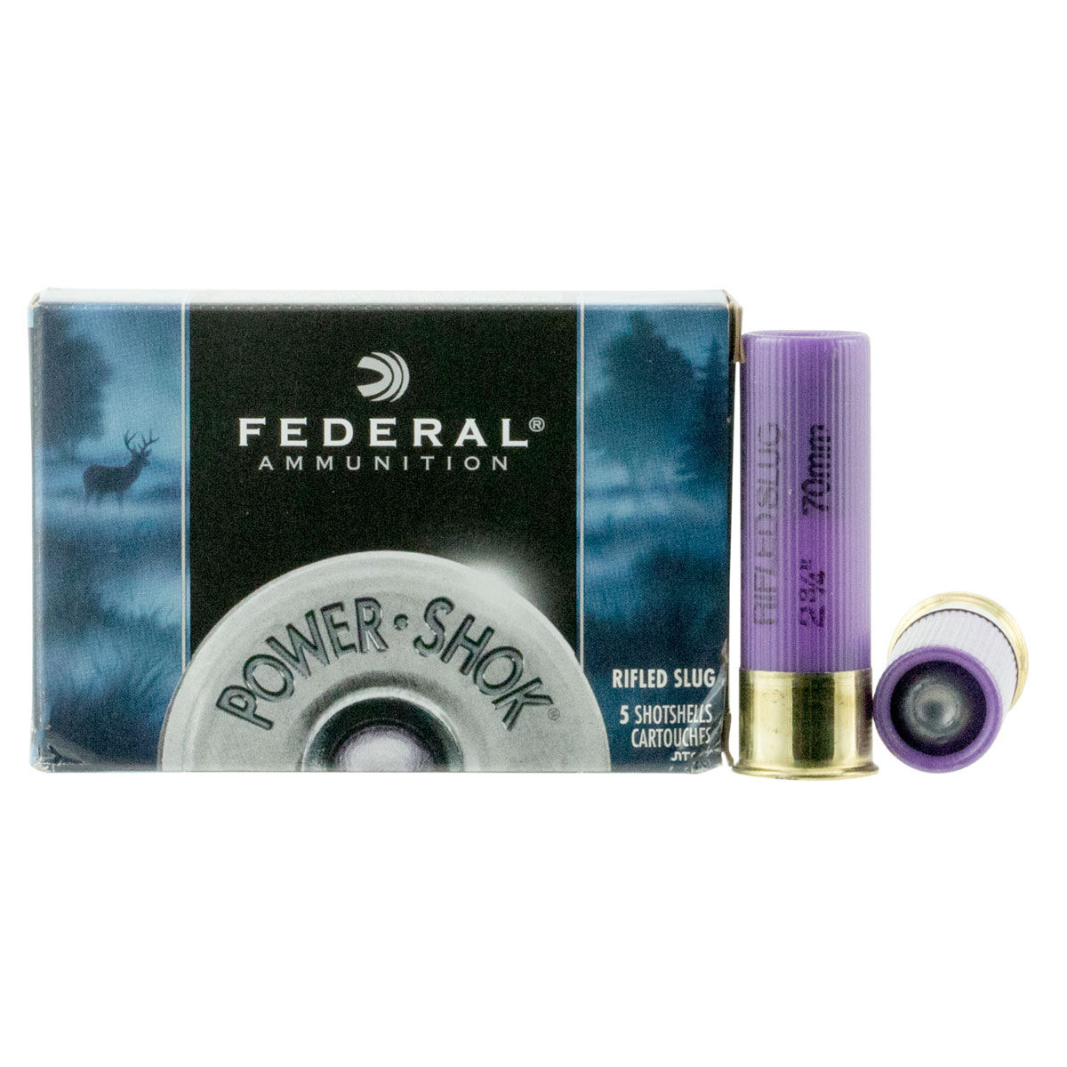 Federal 16GA Power-Shok Slug Ammunition