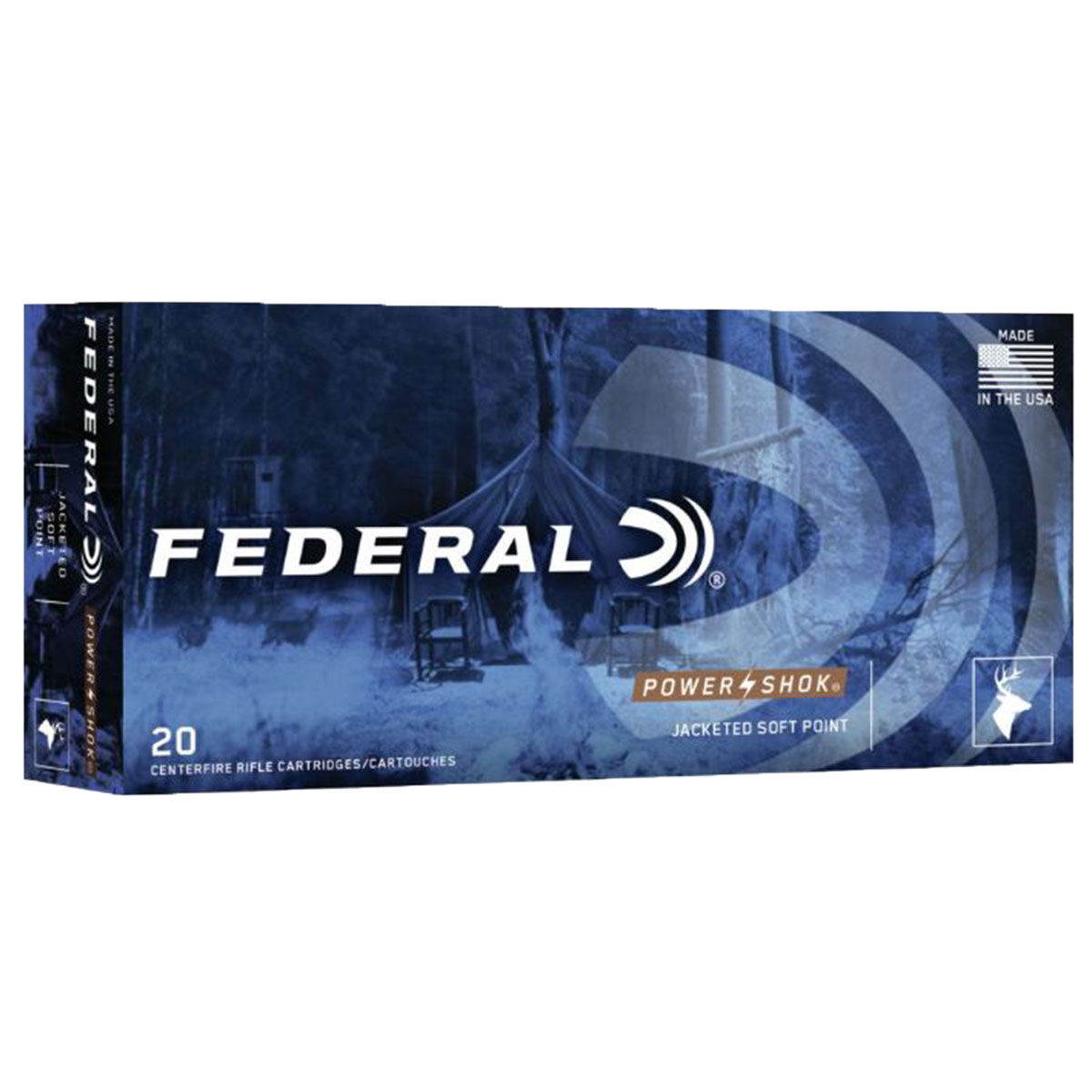 Federal Power-Shok 300 Blackout 150 gr Soft Point