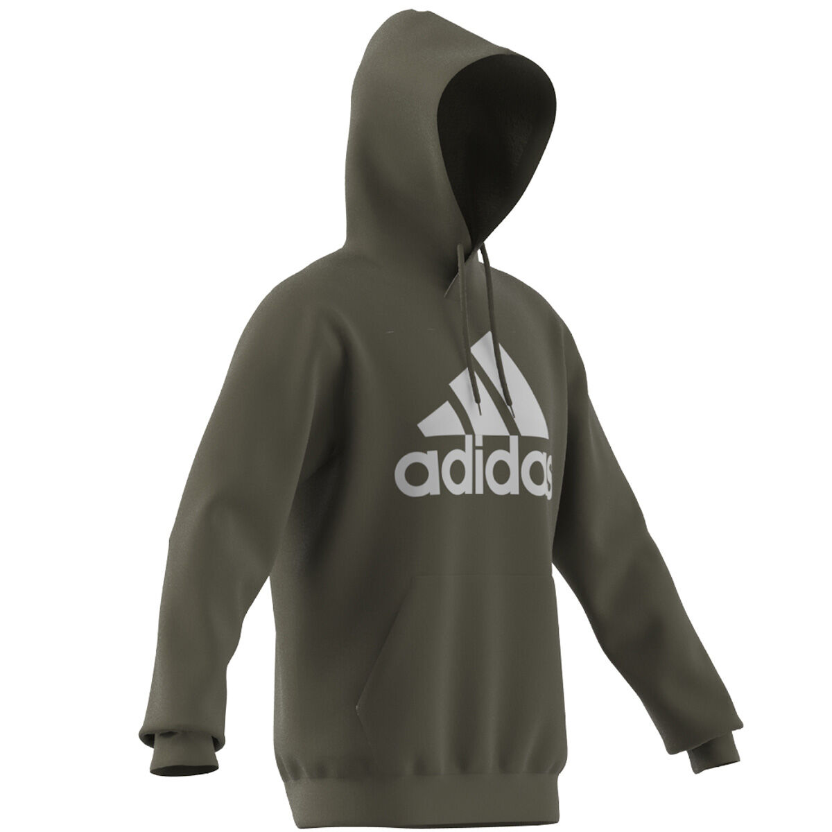 adidas Men's Big Logo Flc Hood