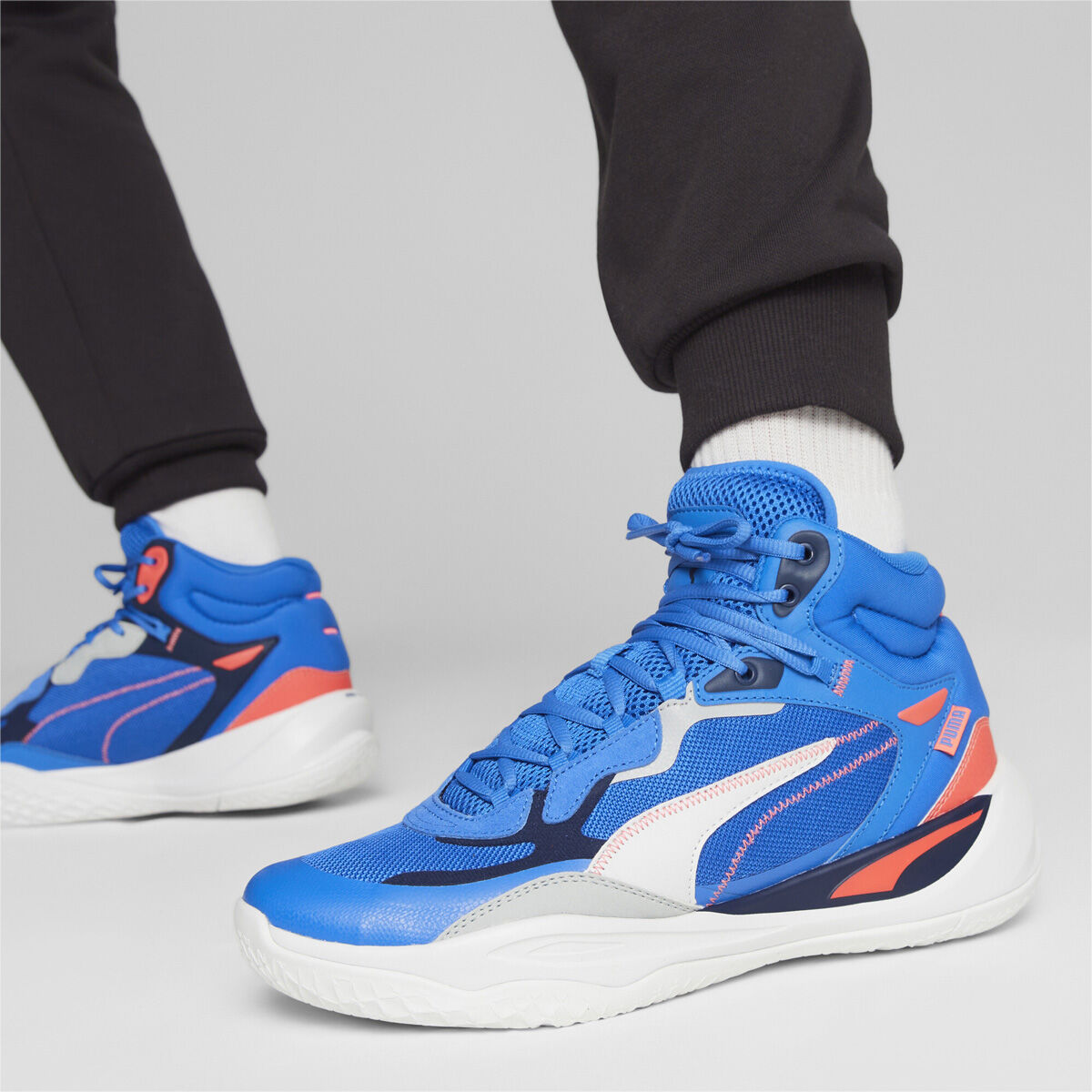 Puma Men's Playmaker Pro Mid Athletic Footwear