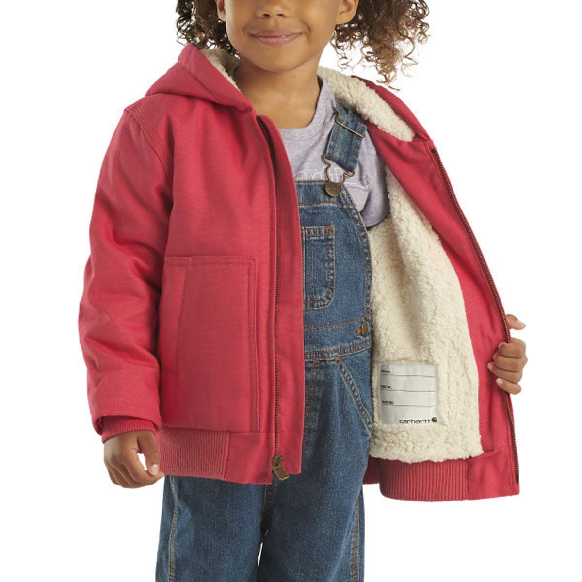 Carhartt Girl's Insulated Canvas Hood Jacket