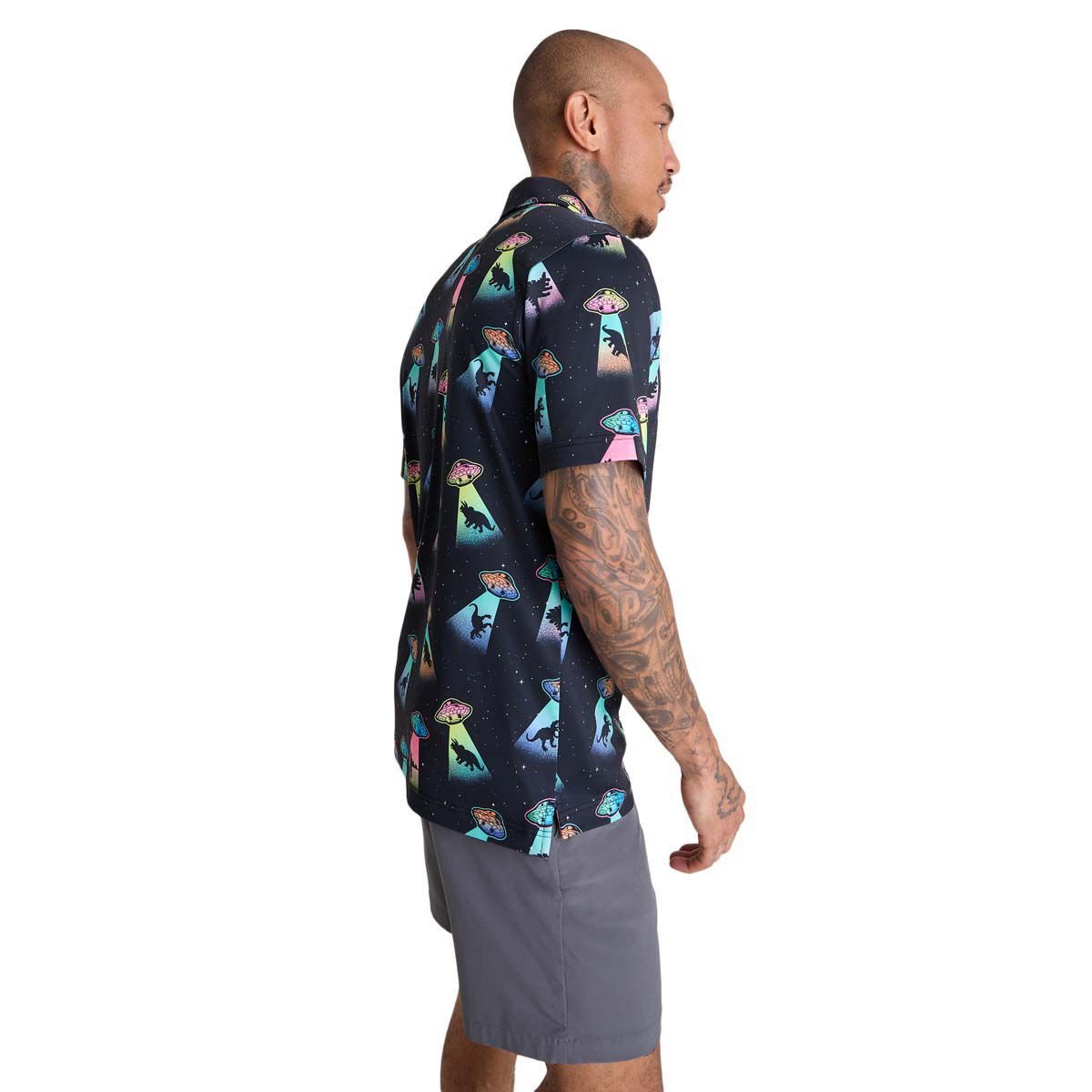 Chubbies Men's Beam Me Up (Performance Polo )