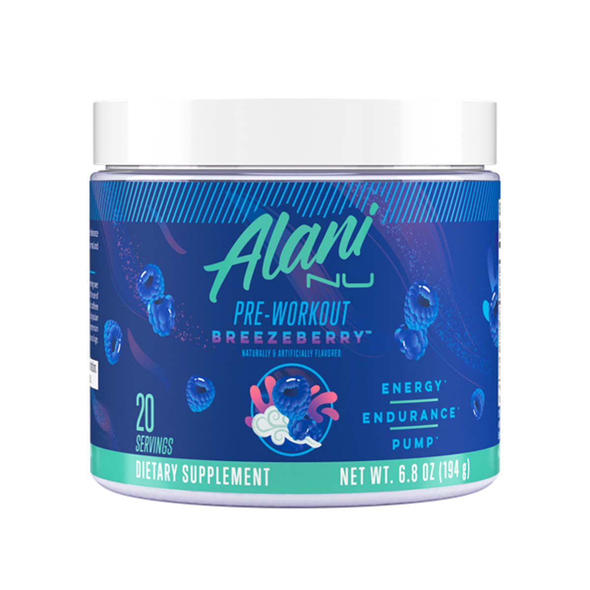 Alani Nu Pre-workout Breeze berry