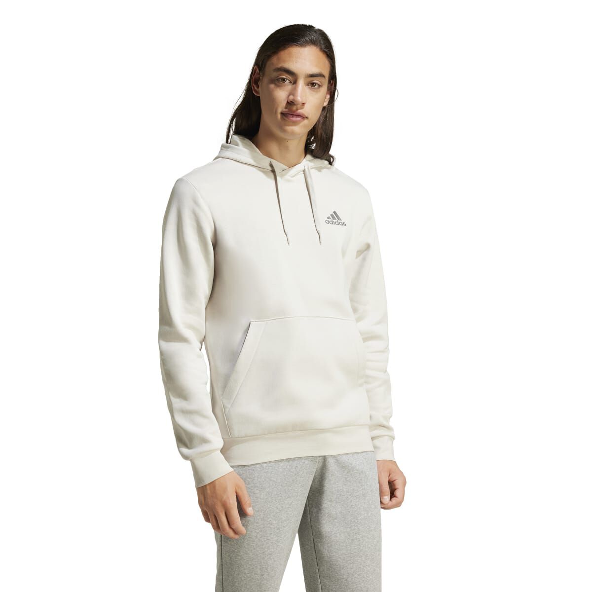 adidas Men's Long Sleeve Feel Cozy Hoodie