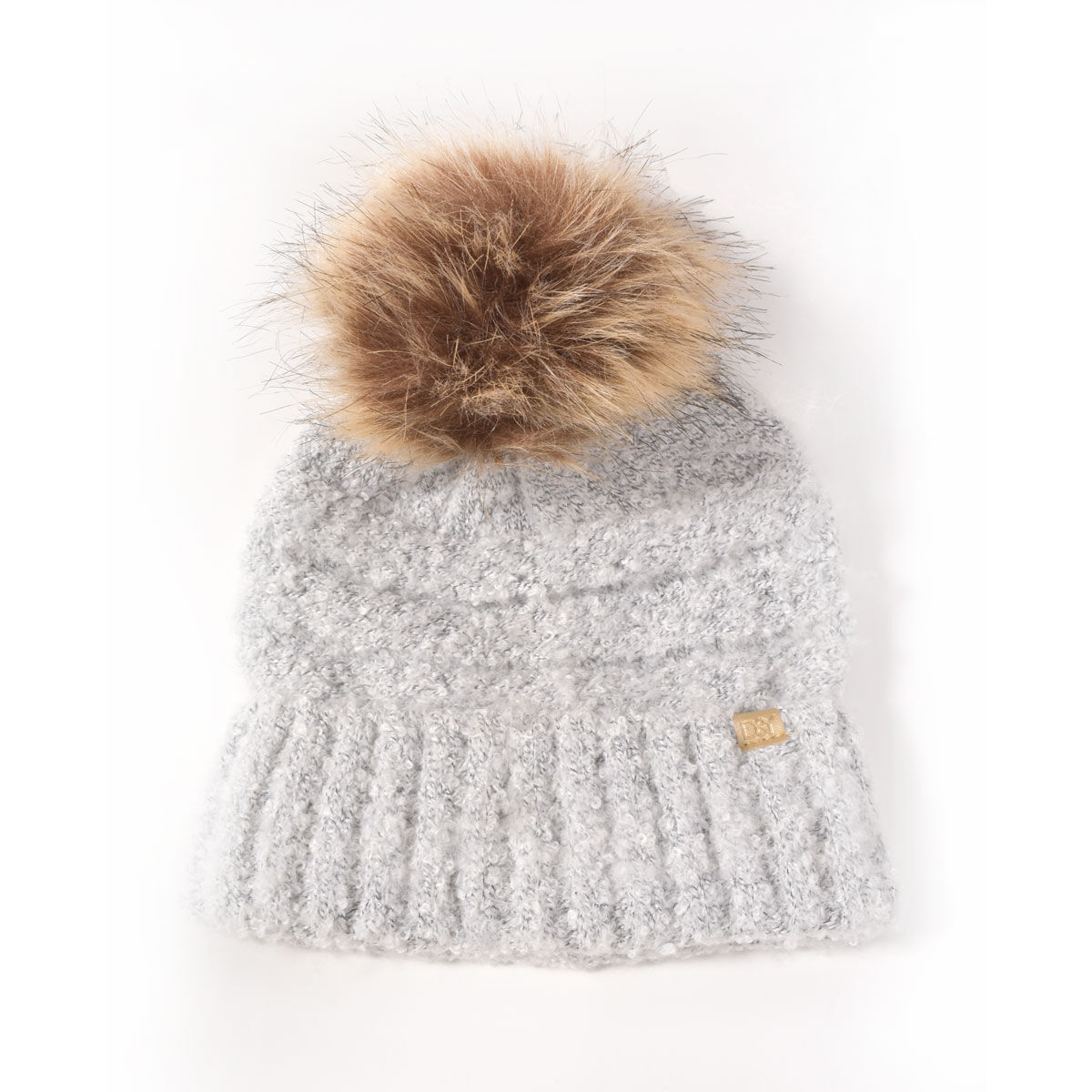 David & Young Women's Marled Pom Beanie