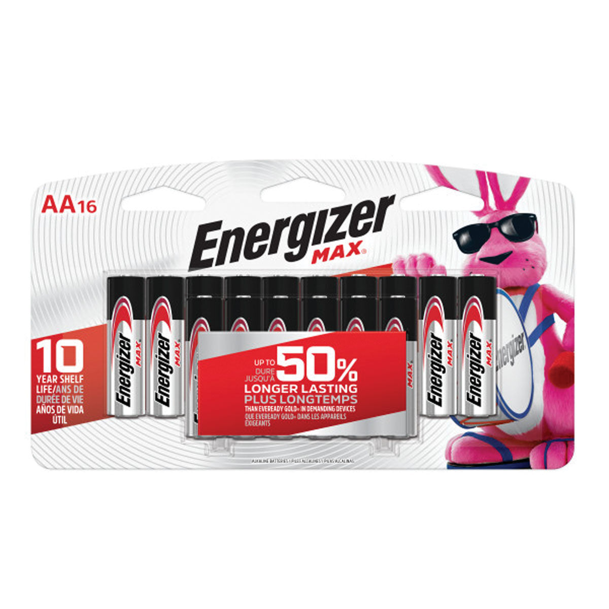 Energizer Max AA Batteries 16-Pack