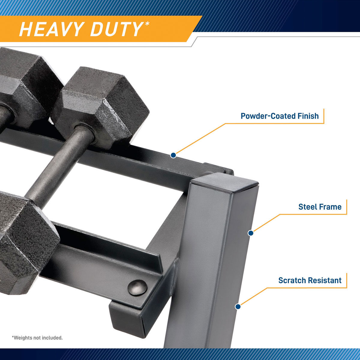 Marcy 3-Tier Dumbbell Weight Rack