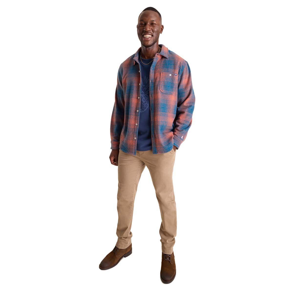 Chubbies Men's Fall Foliage (Flannel Overshirt)