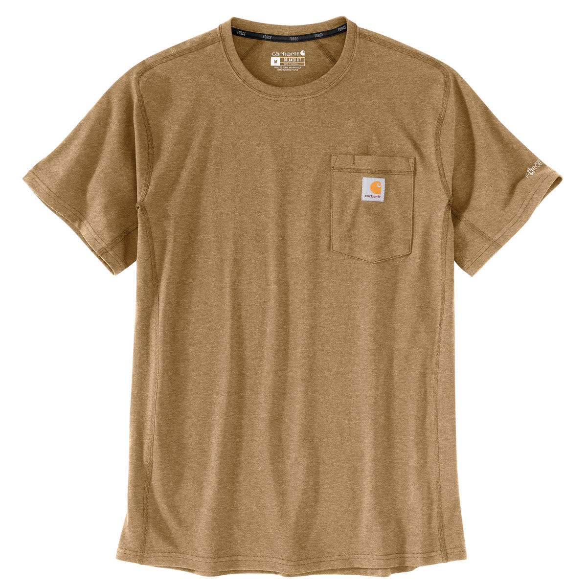 Carhartt Men's Force Relaxed Fit Short Sleeve Pocket T Shirt