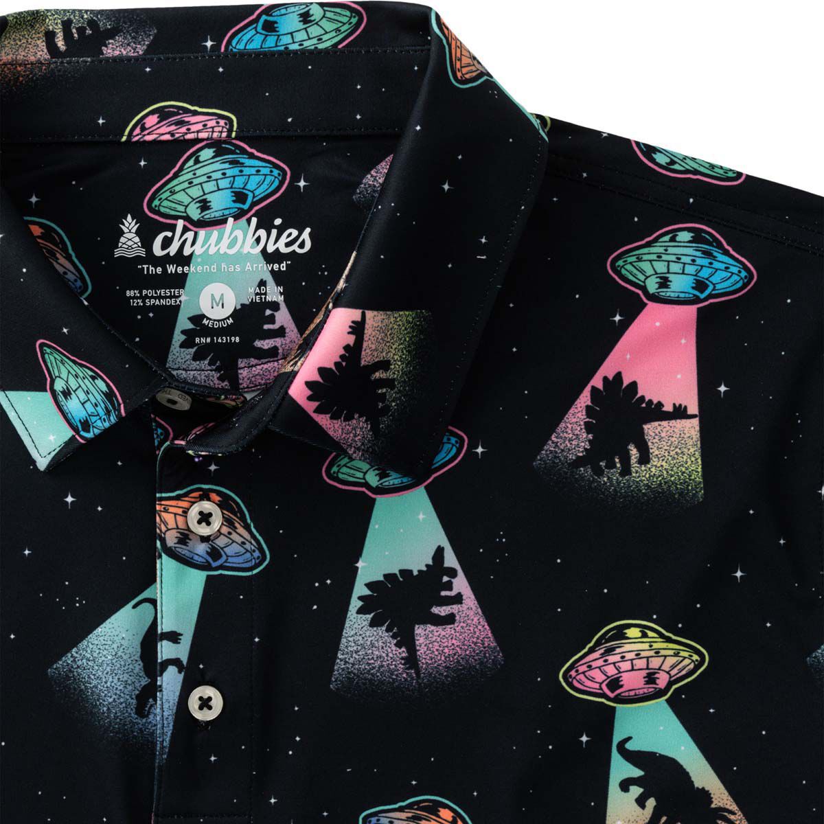 Chubbies Men's Beam Me Up (Performance Polo )