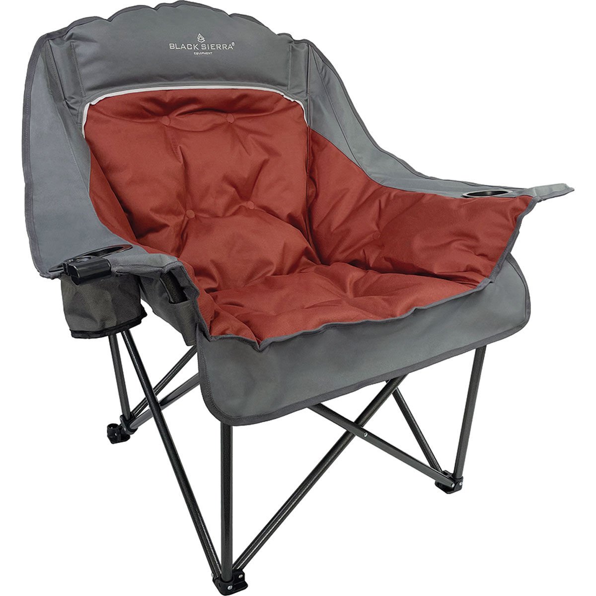 Black Sierra Comfort Cloud Padded Chair