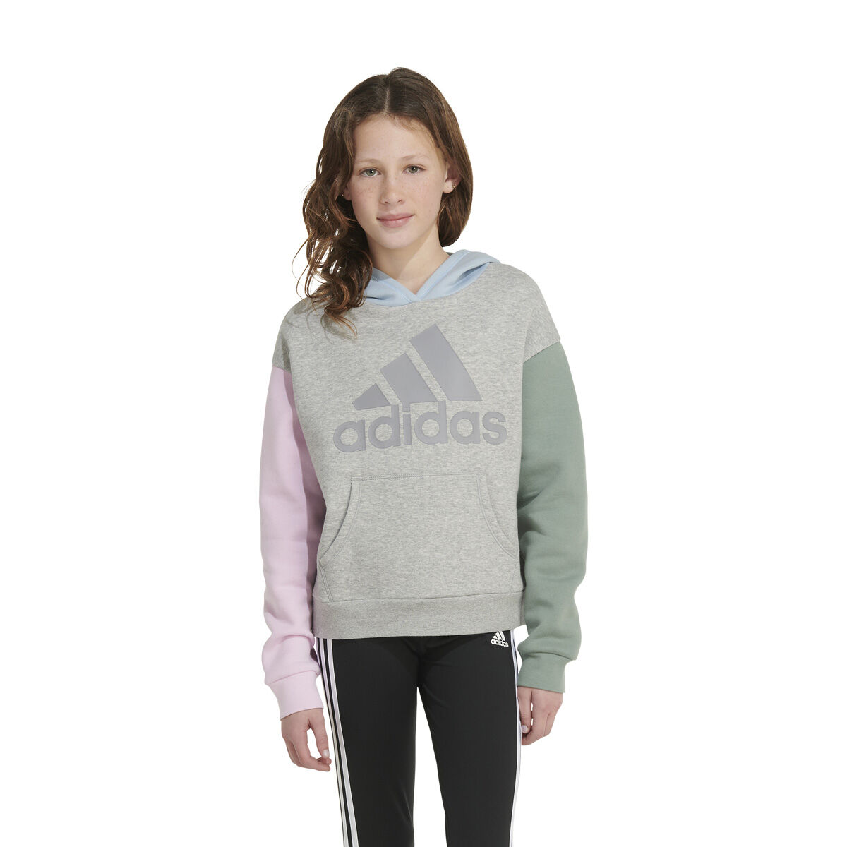 adidas Girl's Color Block Hoodie
