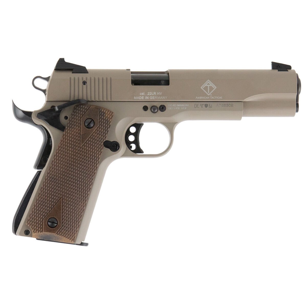Gsg 1911 22LR 5 10R BLK/TAN Pistol