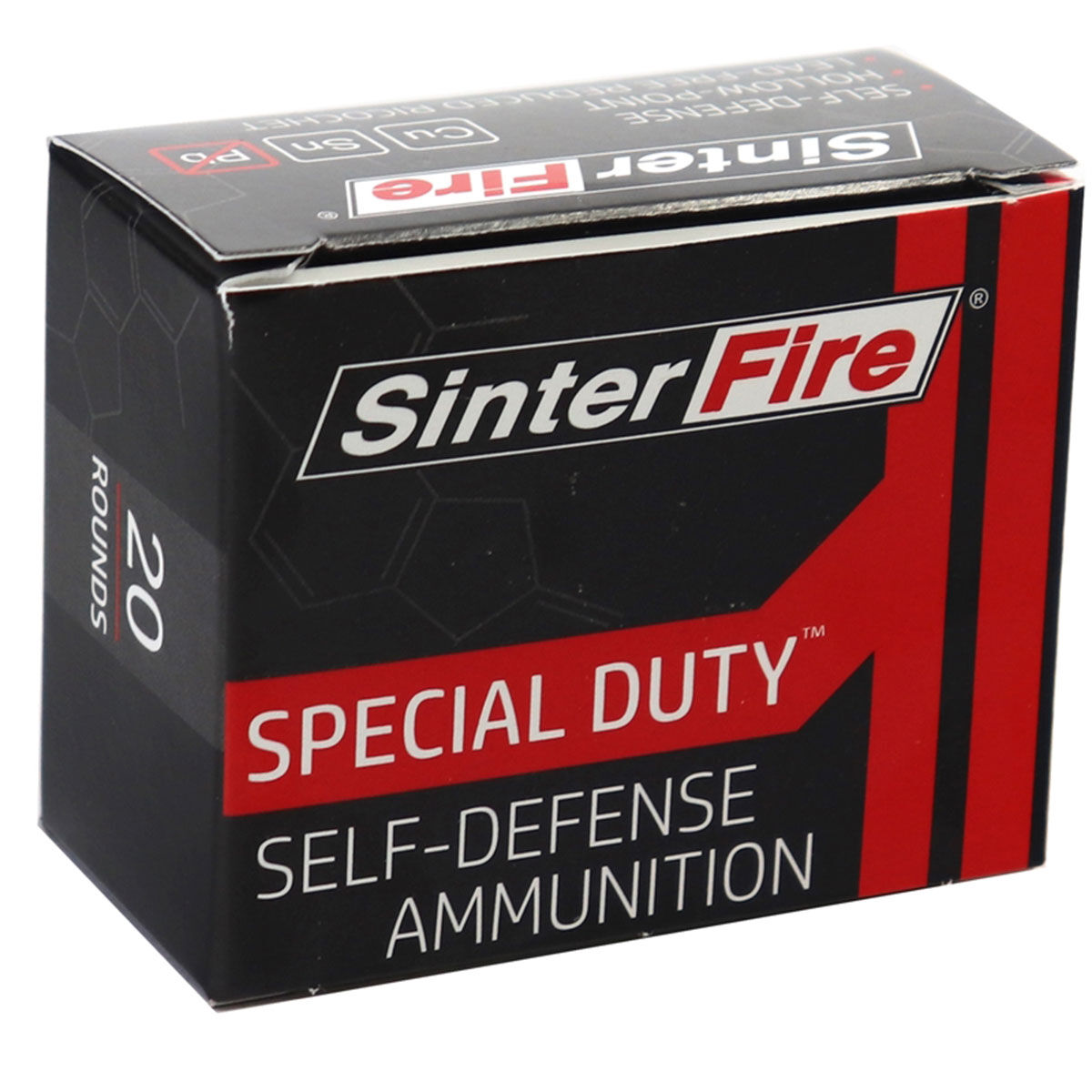Sinterfire 9MM Luger Ammo 100 Grain Hollow Point Lead Free