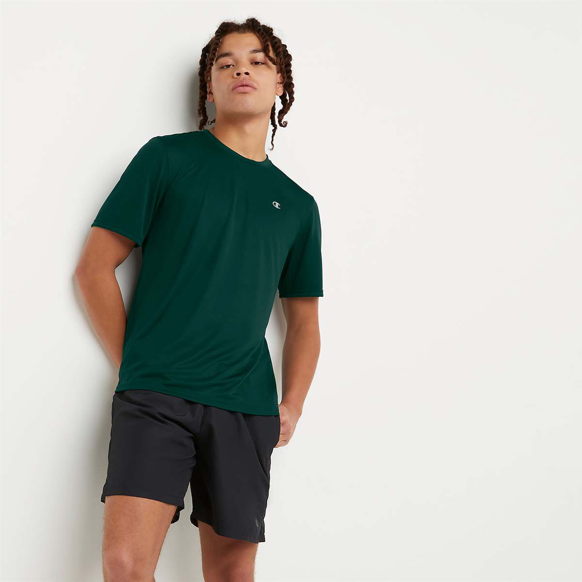 Champion Men's Double Dry Short Sleeve Shirt