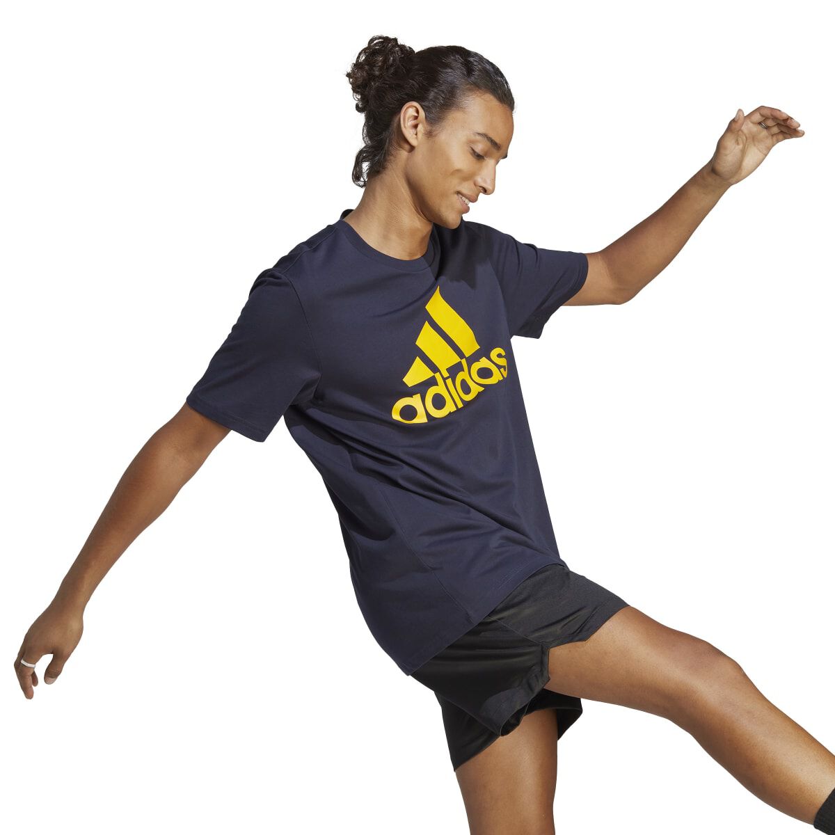 adidas Men's Essentials Single Jersey Big Logo Tee
